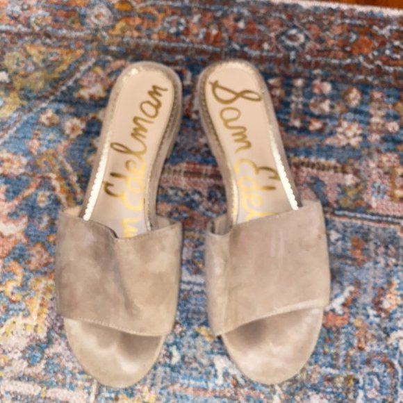 Sam Edelman slip-on sandals - Picture 1 of 3